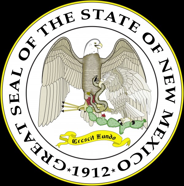New Mexico State Seal by Fun With Flags